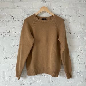 APC wool crew neck sweater